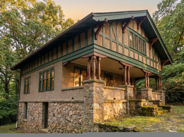 Asheville Craftsman exterior after painting