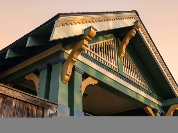 Victorian trim after painting