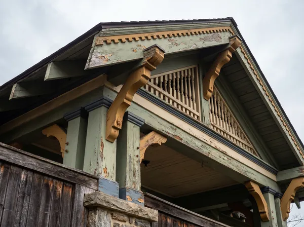 Victorian trim before painting